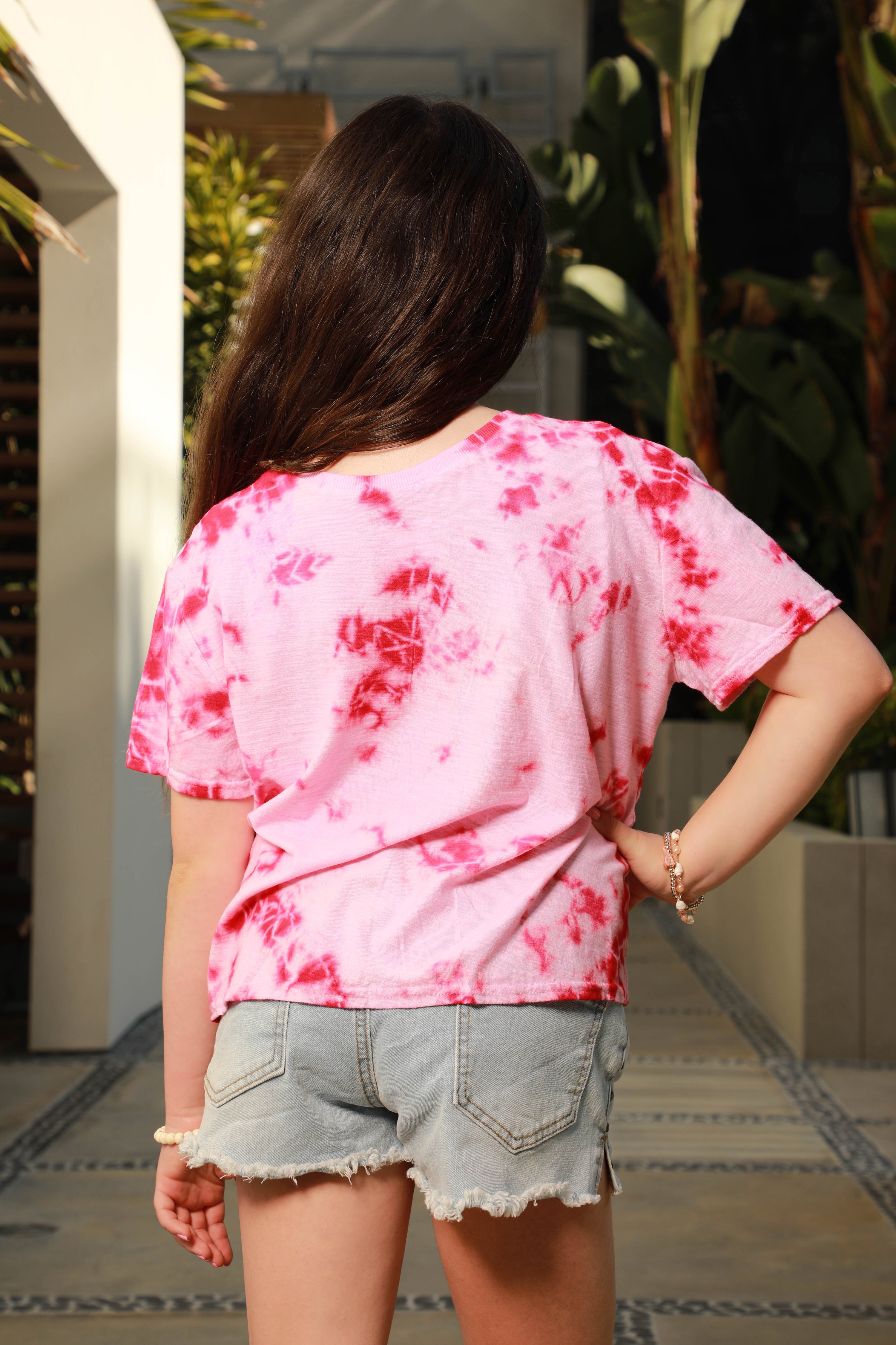 Tie Dye Preppy T-Shirt