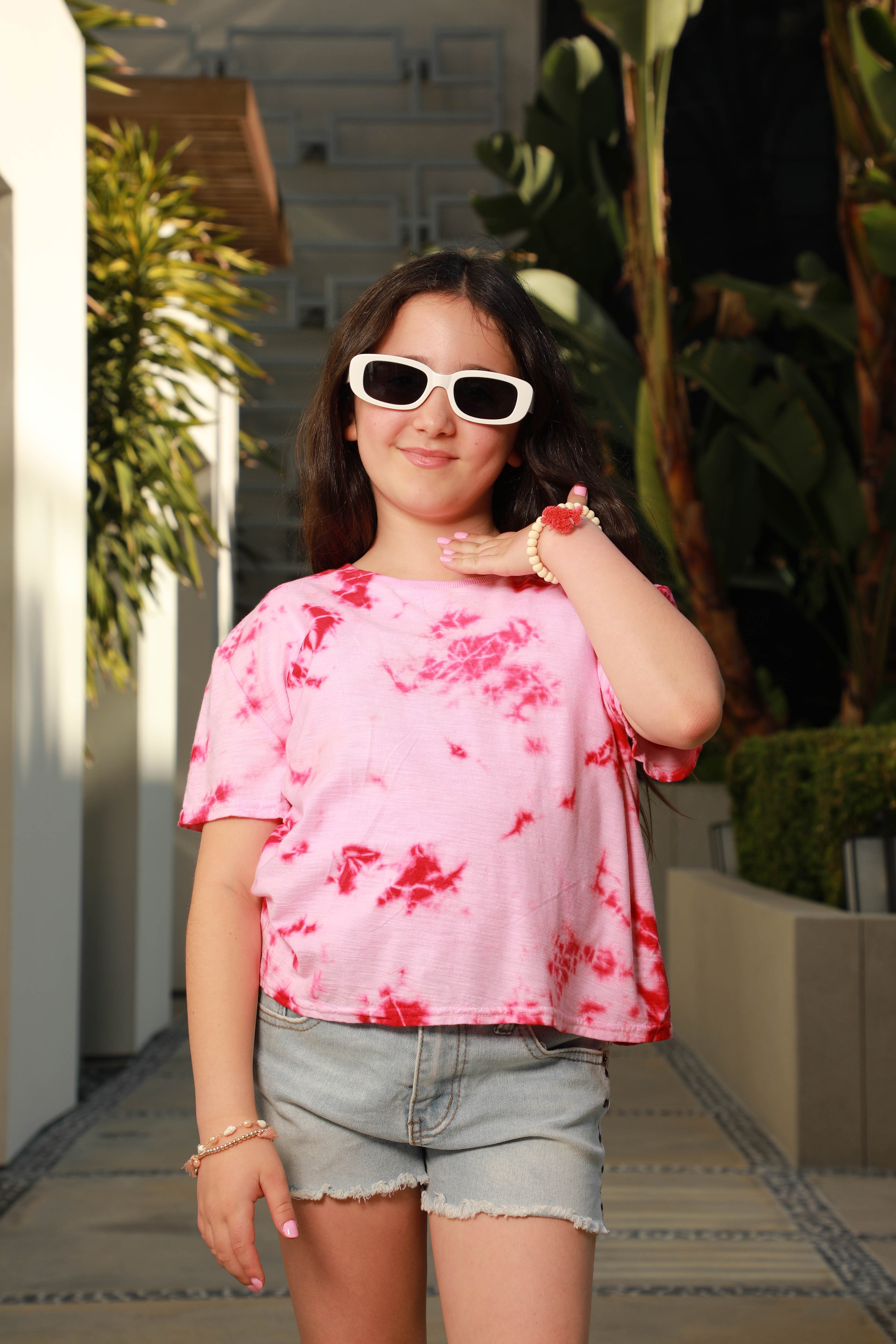 Tie Dye Preppy T-Shirt