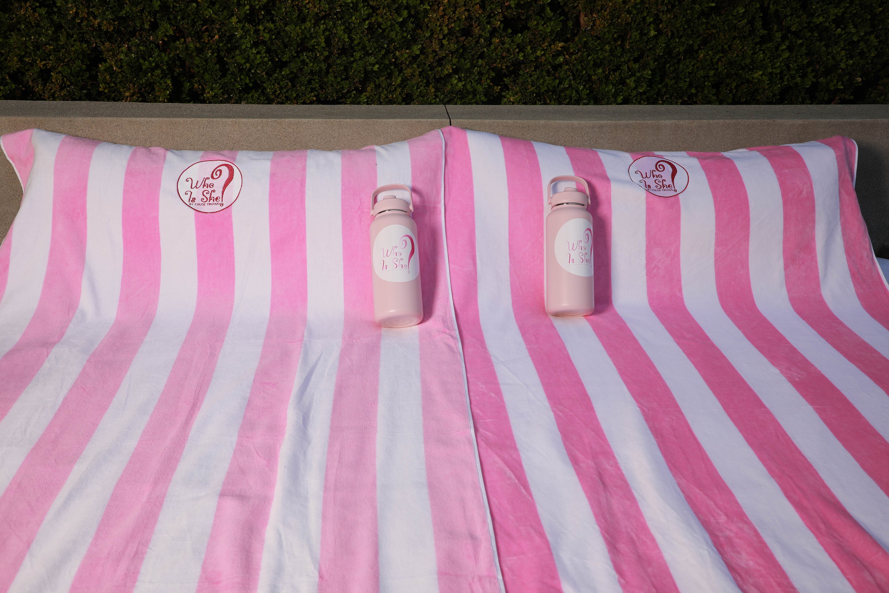 Who Is She Tie Dye Beach Towel (Coming Soon)